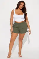 When I'm Yours Short(Olive,XS)