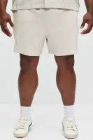 Twill Stripe Linen Shorts(Taupe/combo,S)