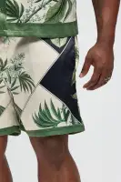 Agrarian Printed Short(Green/combo,S)
