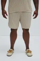 Brent Textured Shorts(Oatmeal,S)