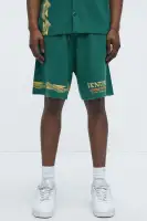 Dragon Palm Knitted Relaxed Shorts