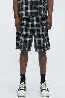 Porter Plaid Relaxed Shorts