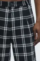 Porter Plaid Relaxed Shorts(Black/combo,30)