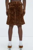 Relaxed Everyone Is A Cheetah Shorts(Brown/combo,30)