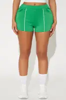 Win You Over Track Short(Kelly Green,XS)