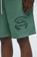 Retro Embroidered Corduroy Shorts(Green,S)