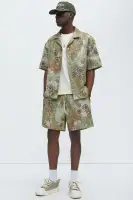 Judas Tapestry Shorts(Green/combo,S)