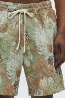 Judas Tapestry Shorts(Green/combo,S)