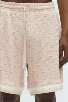 Grecian Textured Shorts(Pink,S)