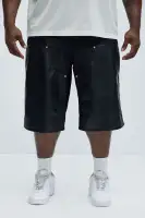 Berlin Carpenter Panel Baggy Shorts(Black,30)
