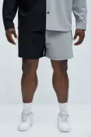 Colorblock Casual Short(Black/combo,S)