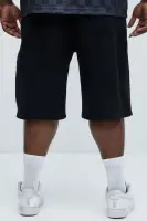 Linden Textured Baggy Shorts(Black,30)