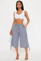 Wayne Plaid Bermuda Short