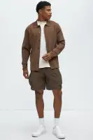 Take A Hike Cargo Shorts(Brown,S)