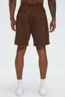 Beau Relaxed Corduroy Shorts(Brown,S)