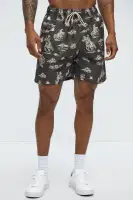 Wild West Relaxed Short(Brown Combo,S)