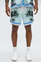 Cockatiel And Palm Resort Shorts