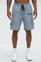 Bedstuy Patch Relaxed Shorts(Light Blue,S)