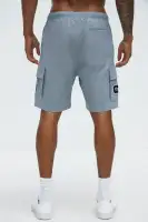 Bedstuy Patch Relaxed Shorts(Light Blue,S)