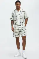 Desert Relaxed Short(White/combo,S)