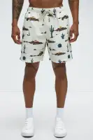 Desert Relaxed Short(White/combo,S)