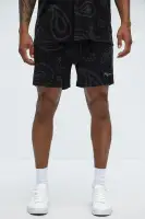 Heritage Paisley Relaxed Shorts