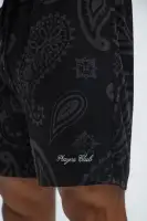 Heritage Paisley Relaxed Shorts(Black,S)