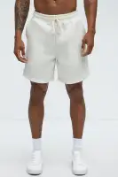 Subtle Waffle Texture Shorts(Cream,S)