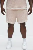 Grecian Textured Shorts(Pink,S)