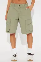 One Way Or The Other Bermuda Short(Olive,XS)