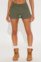 Yours Truly Short(Olive,XS)