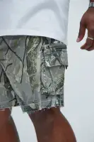 Deylen Cargo Relaxed Shorts(Camouflage,30)