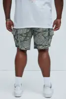 Deylen Cargo Relaxed Shorts(Camouflage,30)