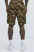 Twill Volley Cargo Shorts(Camouflage,S)