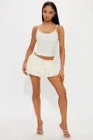 Make Believe Lace Bubble Short