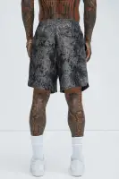 Harrison Jacquard Shorts(Charcoal,S)