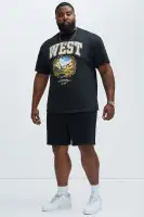 Tyson Sweatshort(Black,S)