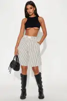 Keely Striped Long Boxer Short