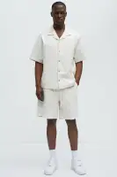 Michigan Corduroy Relaxed Shorts(Off White,S)