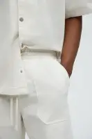 Michigan Corduroy Relaxed Shorts(Off White,S)