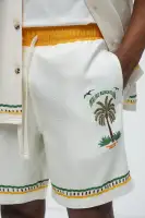 Malibu Beach Relaxed Shorts(Natural/Combo,S)