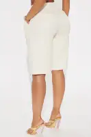 Paloma Linen Bermuda Short(Cream,XS)