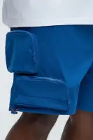 Gone Fishing Cargo Shorts(Blue,S)