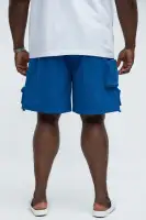 Gone Fishing Cargo Shorts(Blue,S)