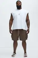 Take A Hike Cargo Shorts(Brown,S)