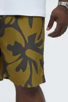 Island Flower Relaxed Short(Brown Combo,S)