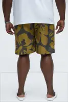 Island Flower Relaxed Short(Brown Combo,S)