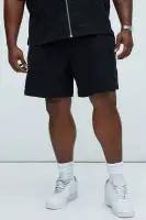 Gerrish Textured Shorts(Black,S)
