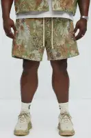Judas Tapestry Shorts(Green/combo,S)
