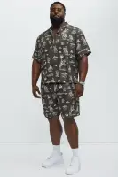 Wild West Relaxed Short(Brown Combo,S)